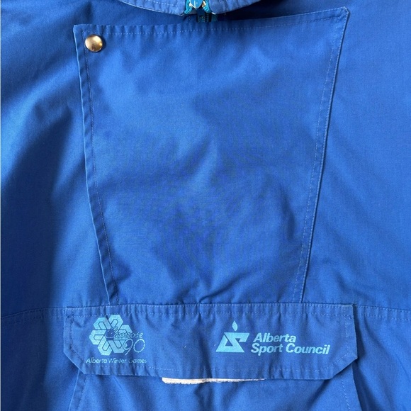Vintage Alberta Winter Games Pullover Light Ski Jacket Size XL - Picture 4 of 4